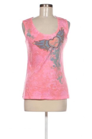 Γυναικείο αμάνικο μπλουζάκι Madonna, Μέγεθος L, Χρώμα Ρόζ , Τιμή 3,79 €