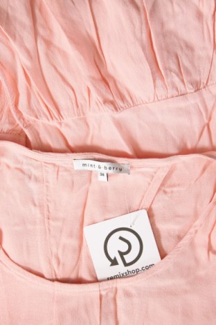 Γυναικείο αμάνικο μπλουζάκι Mint & Berry, Μέγεθος XS, Χρώμα Ρόζ , Τιμή 3,81 €