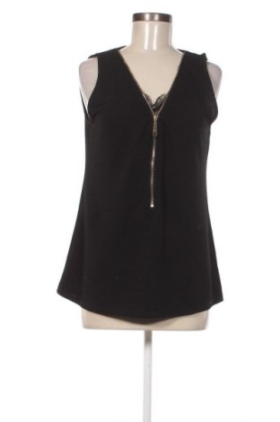 Γυναικείο αμάνικο μπλουζάκι Morgan, Μέγεθος M, Χρώμα Μαύρο, Τιμή 7,16 €
