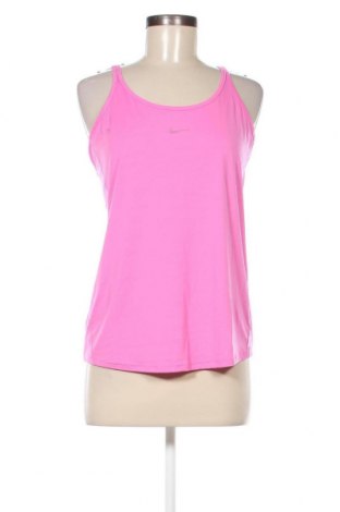 Damska koszulka na ramiączkach Nike, Rozmiar M, Kolor Różowy, Cena 99,16 zł