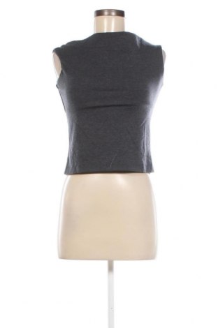 Γυναικείο αμάνικο μπλουζάκι Object, Μέγεθος L, Χρώμα Γκρί, Τιμή 4,24 €