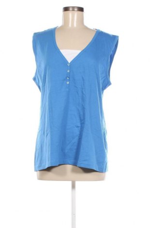 Γυναικείο αμάνικο μπλουζάκι Outfit, Μέγεθος XL, Χρώμα Μπλέ, Τιμή 8,04 €