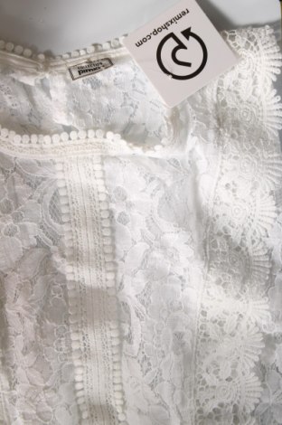 Γυναικείο αμάνικο μπλουζάκι Pimkie, Μέγεθος M, Χρώμα Λευκό, Τιμή 8,04 €