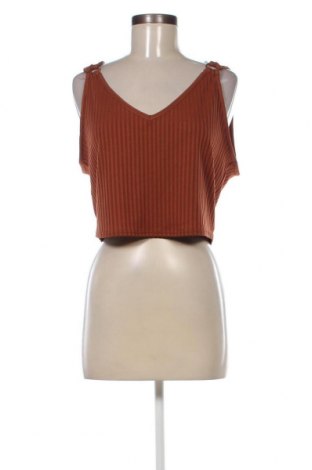 Γυναικείο αμάνικο μπλουζάκι Primark, Μέγεθος L, Χρώμα Καφέ, Τιμή 8,04 €