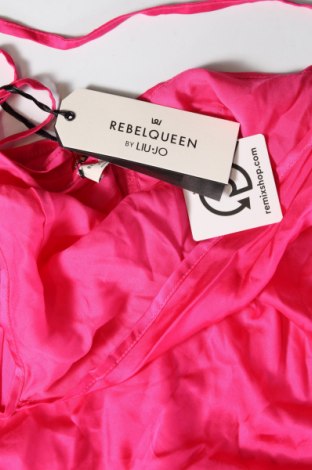 Γυναικείο αμάνικο μπλουζάκι Rebel Queen By Liu Jo, Μέγεθος L, Χρώμα Ρόζ , Τιμή 31,96 €