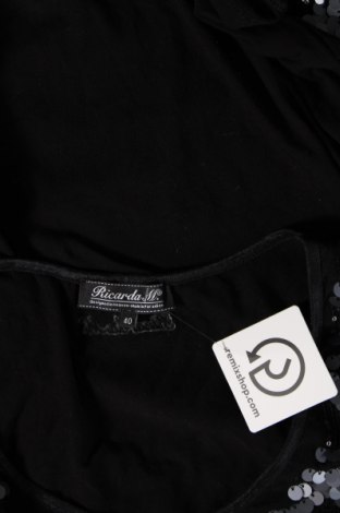 Tricou de damă Ricarda M, Mărime L, Culoare Negru, Preț 22,24 Lei