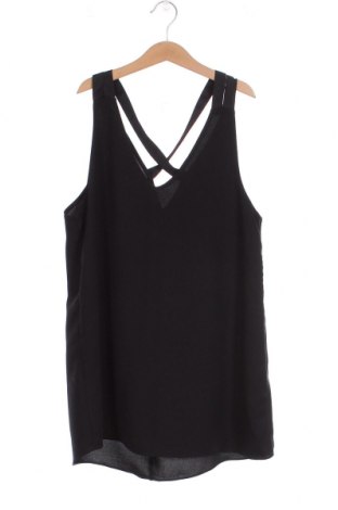 Γυναικείο αμάνικο μπλουζάκι River Island, Μέγεθος XS, Χρώμα Μαύρο, Τιμή 4,20 €