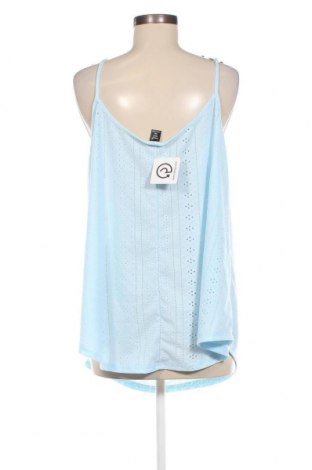 Γυναικείο αμάνικο μπλουζάκι SHEIN, Μέγεθος 3XL, Χρώμα Μπλέ, Τιμή 5,31 €