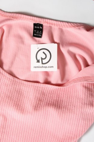 Damska koszulka na ramiączkach SHEIN, Rozmiar L, Kolor Różowy, Cena 17,93 zł
