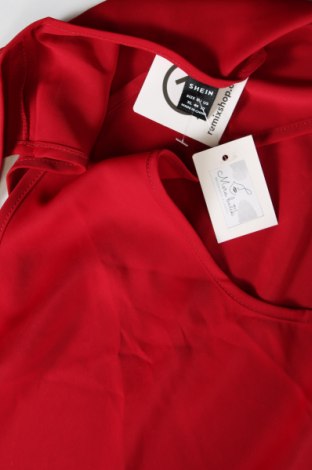 Γυναικείο αμάνικο μπλουζάκι SHEIN, Μέγεθος XL, Χρώμα Κόκκινο, Τιμή 6,45 €