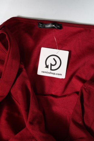 Γυναικείο αμάνικο μπλουζάκι SHEIN, Μέγεθος XL, Χρώμα Κόκκινο, Τιμή 4,18 €