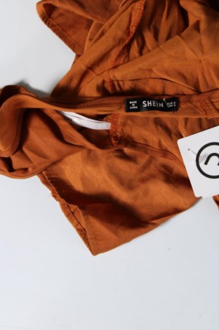 Tricou de damă SHEIN, Mărime S, Culoare Maro, Preț 12,83 Lei