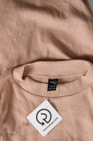 Γυναικείο αμάνικο μπλουζάκι SHEIN, Μέγεθος L, Χρώμα  Μπέζ, Τιμή 4,18 €