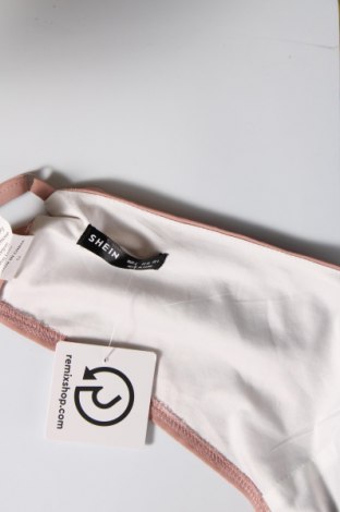 Γυναικείο αμάνικο μπλουζάκι SHEIN, Μέγεθος S, Χρώμα  Μπέζ, Τιμή 3,25 €