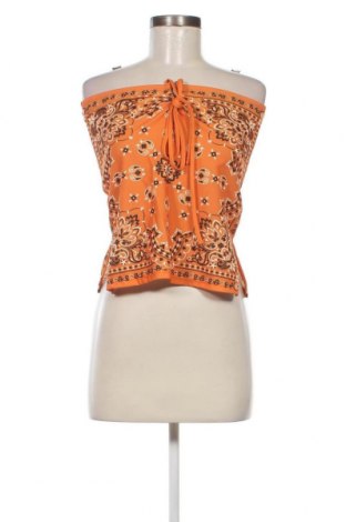 Γυναικείο αμάνικο μπλουζάκι SHEIN, Μέγεθος M, Χρώμα Πορτοκαλί, Τιμή 3,22 €
