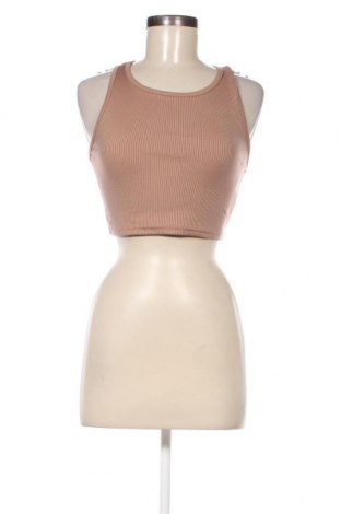 Γυναικείο αμάνικο μπλουζάκι SHEIN, Μέγεθος S, Χρώμα  Μπέζ, Τιμή 2,89 €