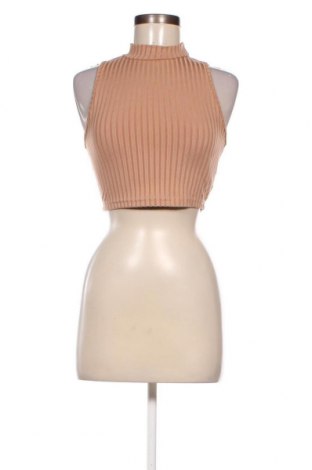 Γυναικείο αμάνικο μπλουζάκι SHEIN, Μέγεθος M, Χρώμα  Μπέζ, Τιμή 8,04 €