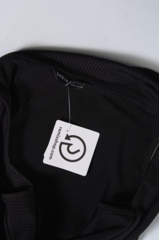 Γυναικείο αμάνικο μπλουζάκι SHEIN, Μέγεθος XS, Χρώμα Μαύρο, Τιμή 3,97 €