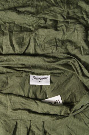 Γυναικείο αμάνικο μπλουζάκι Seventy Seven, Μέγεθος XL, Χρώμα Πράσινο, Τιμή 4,18 €