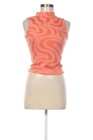 Γυναικείο αμάνικο μπλουζάκι Sinsay, Μέγεθος S, Χρώμα Πορτοκαλί, Τιμή 3,99 €