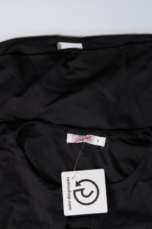 Γυναικείο αμάνικο μπλουζάκι Supra, Μέγεθος S, Χρώμα Μαύρο, Τιμή 4,33 €