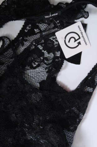 Γυναικείο αμάνικο μπλουζάκι Tally Weijl, Μέγεθος S, Χρώμα Μαύρο, Τιμή 3,90 €