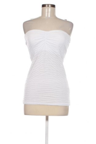Γυναικείο αμάνικο μπλουζάκι Tally Weijl, Μέγεθος M, Χρώμα Λευκό, Τιμή 3,99 €