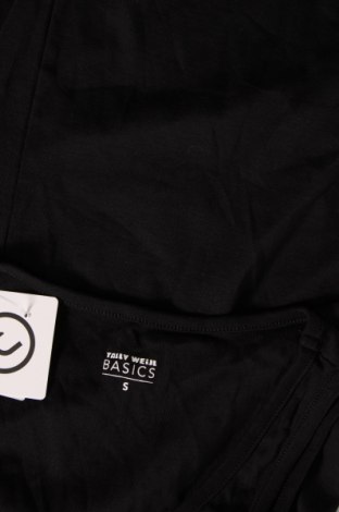 Γυναικείο αμάνικο μπλουζάκι Tally Weijl, Μέγεθος S, Χρώμα Μαύρο, Τιμή 3,79 €