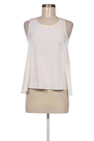 Γυναικείο αμάνικο μπλουζάκι Tally Weijl, Μέγεθος XS, Χρώμα Λευκό, Τιμή 2,73 €