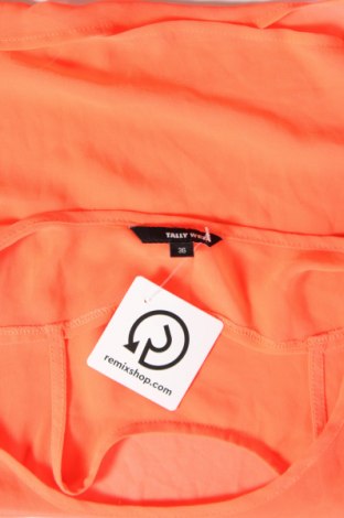 Γυναικείο αμάνικο μπλουζάκι Tally Weijl, Μέγεθος S, Χρώμα Πορτοκαλί, Τιμή 2,41 €