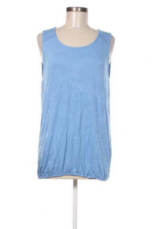 Γυναικείο αμάνικο μπλουζάκι Tom Tailor, Μέγεθος S, Χρώμα Μπλέ, Τιμή 8,17 €