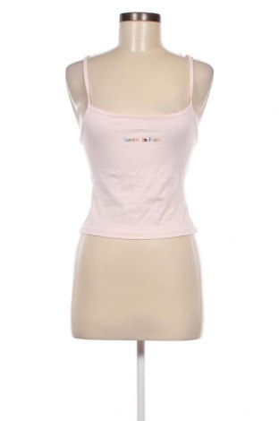 Γυναικείο αμάνικο μπλουζάκι Tommy Jeans, Μέγεθος M, Χρώμα Ρόζ , Τιμή 17,26 €