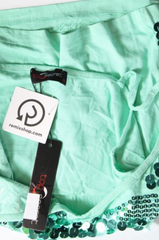 Γυναικείο αμάνικο μπλουζάκι Top Secret, Μέγεθος M, Χρώμα Πράσινο, Τιμή 3,90 €
