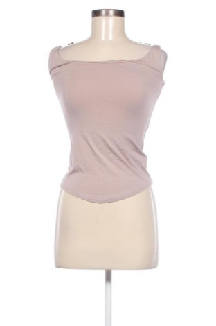 Damentop Topshop, Größe M, Farbe Beige, Preis 9,99 €