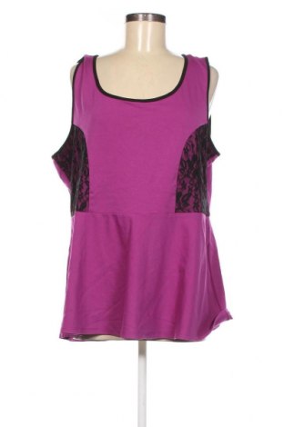 Γυναικείο αμάνικο μπλουζάκι Torrid, Μέγεθος XXL, Χρώμα Βιολετί, Τιμή 3,94 €