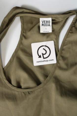 Damska koszulka na ramiączkach Vero Moda, Rozmiar S, Kolor Zielony, Cena 30,25 zł