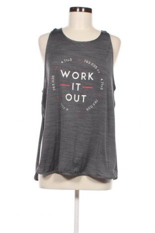 Tricou de damă Work Out, Mărime XL, Culoare Gri, Preț 22,24 Lei