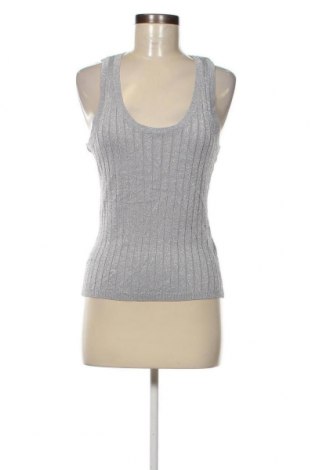 Γυναικείο αμάνικο μπλουζάκι Zara, Μέγεθος L, Χρώμα Ασημί, Τιμή 3,88 €