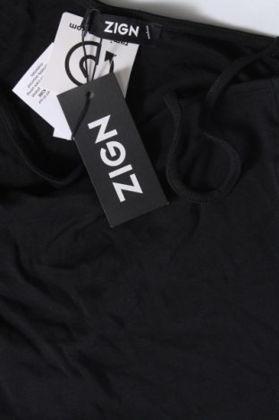 Tricou de damă Zign, Mărime S, Culoare Negru, Preț 40,79 Lei