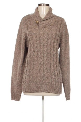 Дамски пуловер, Размер L, Цвят Кафяв, Цена 14,21 лв.