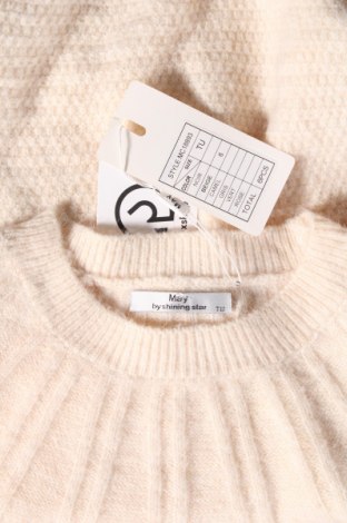 Damenpullover, Größe M, Farbe Beige, Preis 11,49 €