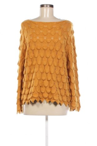Дамски пуловер, Размер M, Цвят Жълт, Цена 13,34 лв.