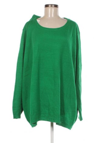 Γυναικείο πουλόβερ, Μέγεθος 3XL, Χρώμα Πράσινο, Τιμή 12,56 €
