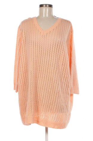 Γυναικείο πουλόβερ, Μέγεθος 5XL, Χρώμα Ρόζ , Τιμή 8,43 €