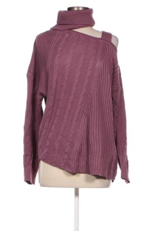 Дамски пуловер, Размер L, Цвят Лилав, Цена 15,08 лв.