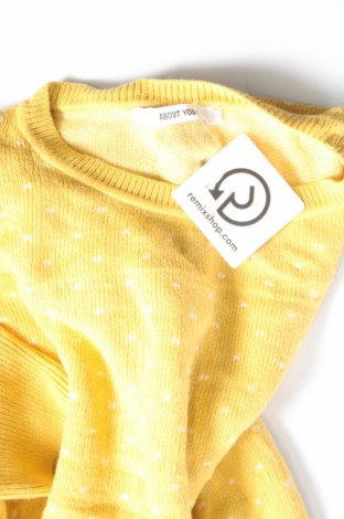 Damenpullover About You, Größe S, Farbe Gelb, Preis 9,21 €