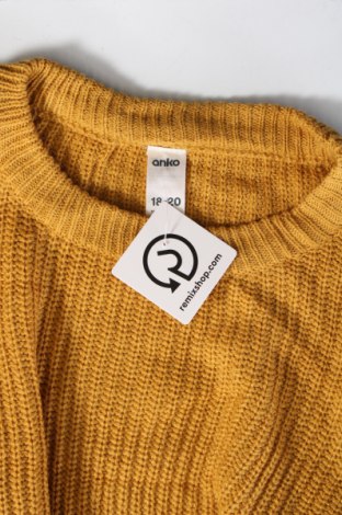 Damski sweter Anko, Rozmiar XL, Kolor Żółty, Cena 51,95 zł