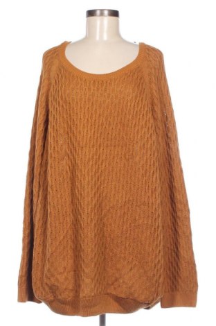 Дамски пуловер Avella, Размер 4XL, Цвят Кафяв, Цена 27,55 лв.