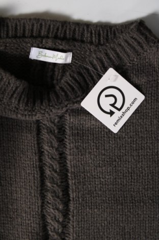 Γυναικείο πουλόβερ Babara Mode, Μέγεθος M, Χρώμα Γκρί, Τιμή 22,63 €
