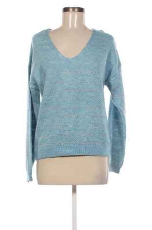 Дамски пуловер Bel&Bo, Размер M, Цвят Син, Цена 13,34 лв.